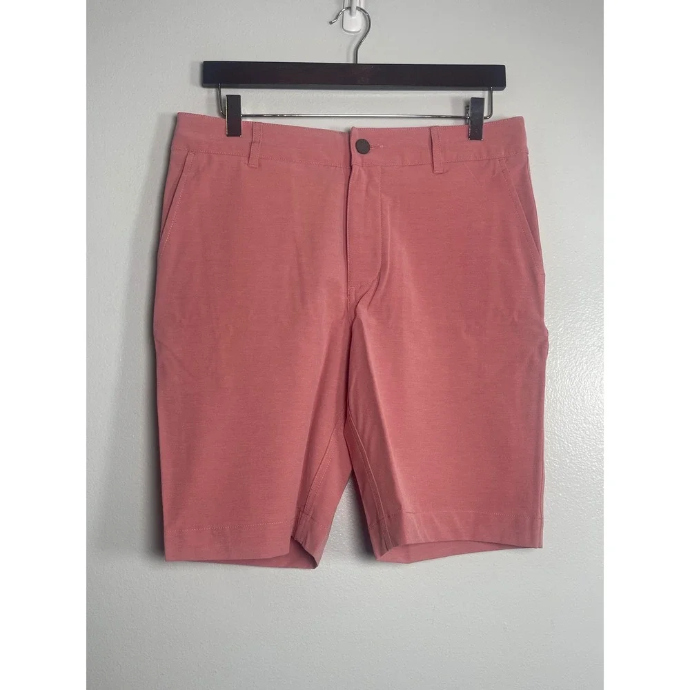 FAHERTY All Day Shorts Size 30 Faded Flag Pink NEW Casual Preppy Coastal Spring